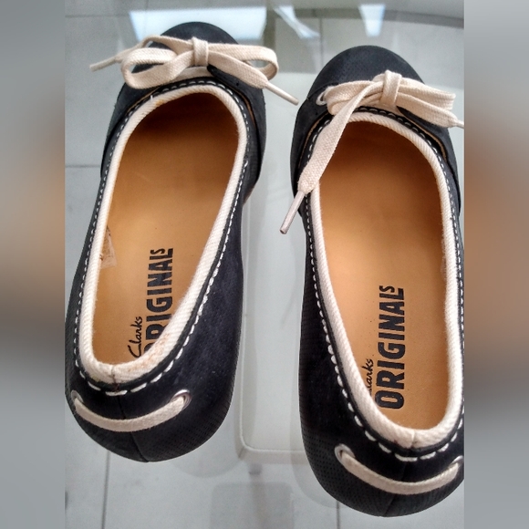 Clarks Originals Womens Wedge Closed Toe Sandals Espadrilles Size 6 Black - Picture 5 of 10